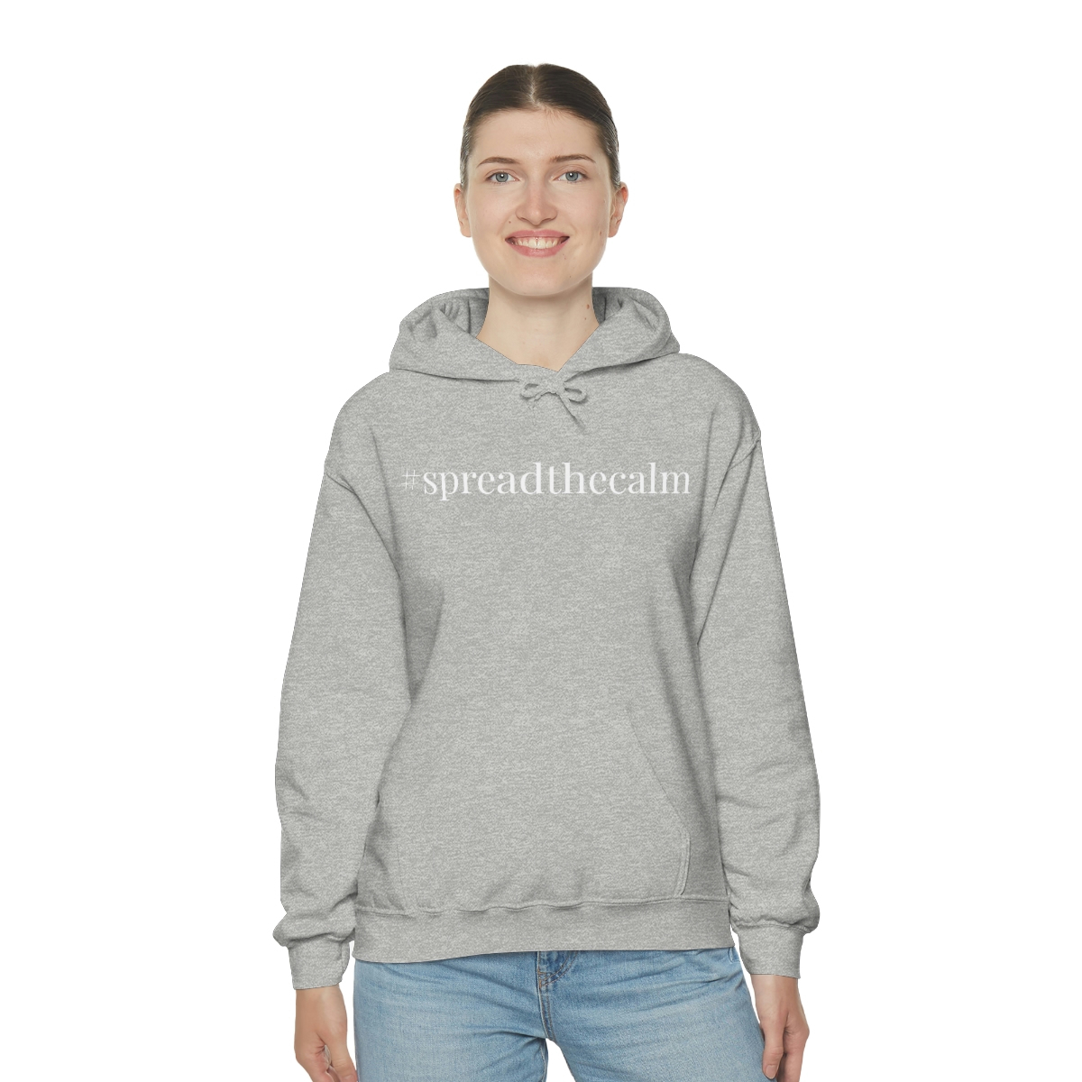 model with Tshirt